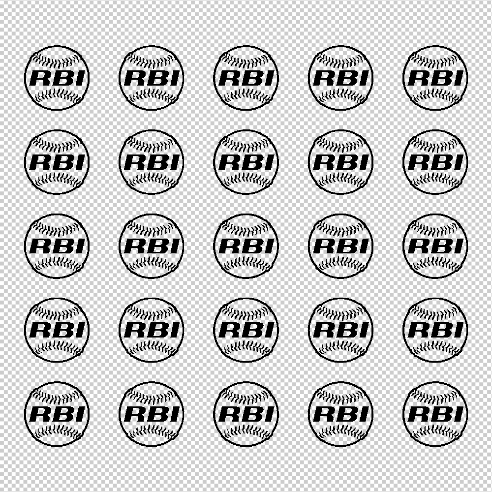 Baseball Award Decals