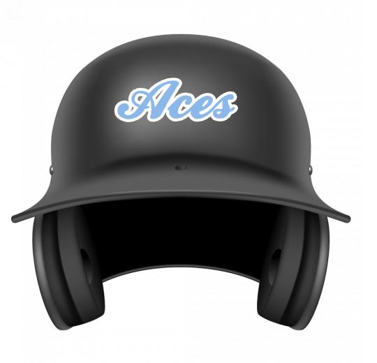 Batter's Helmet Decals