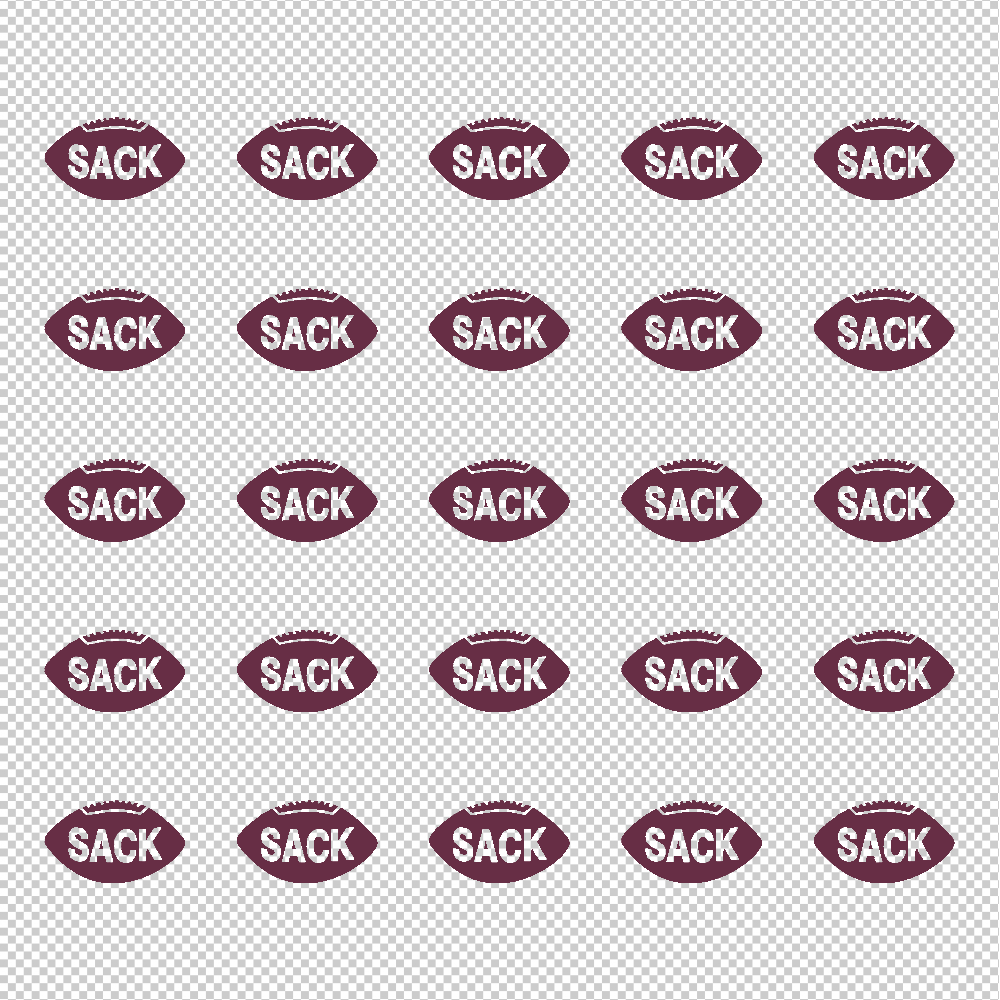 Football Award Decals
