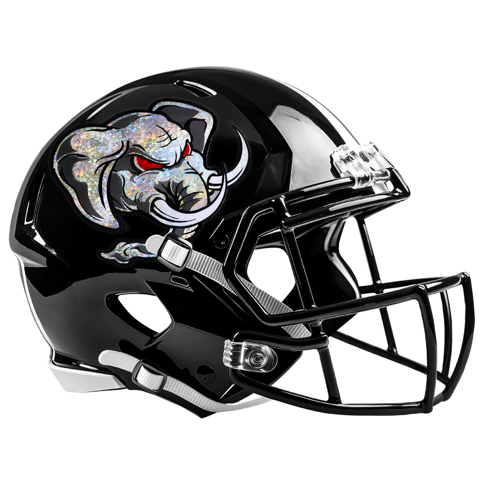 Holographic Bismuth Pattern Elephant Decal