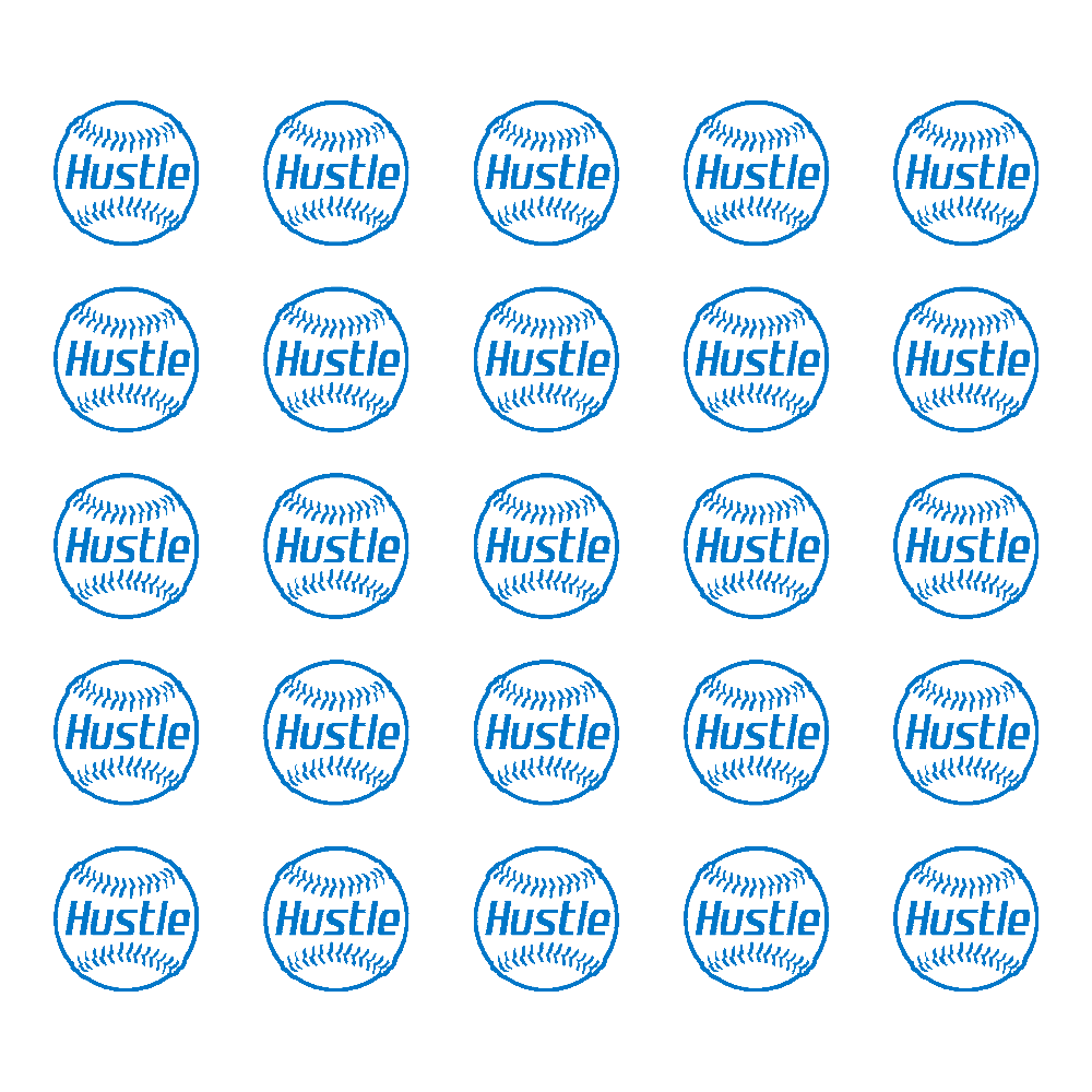 Baseball Award Decals, ¾”