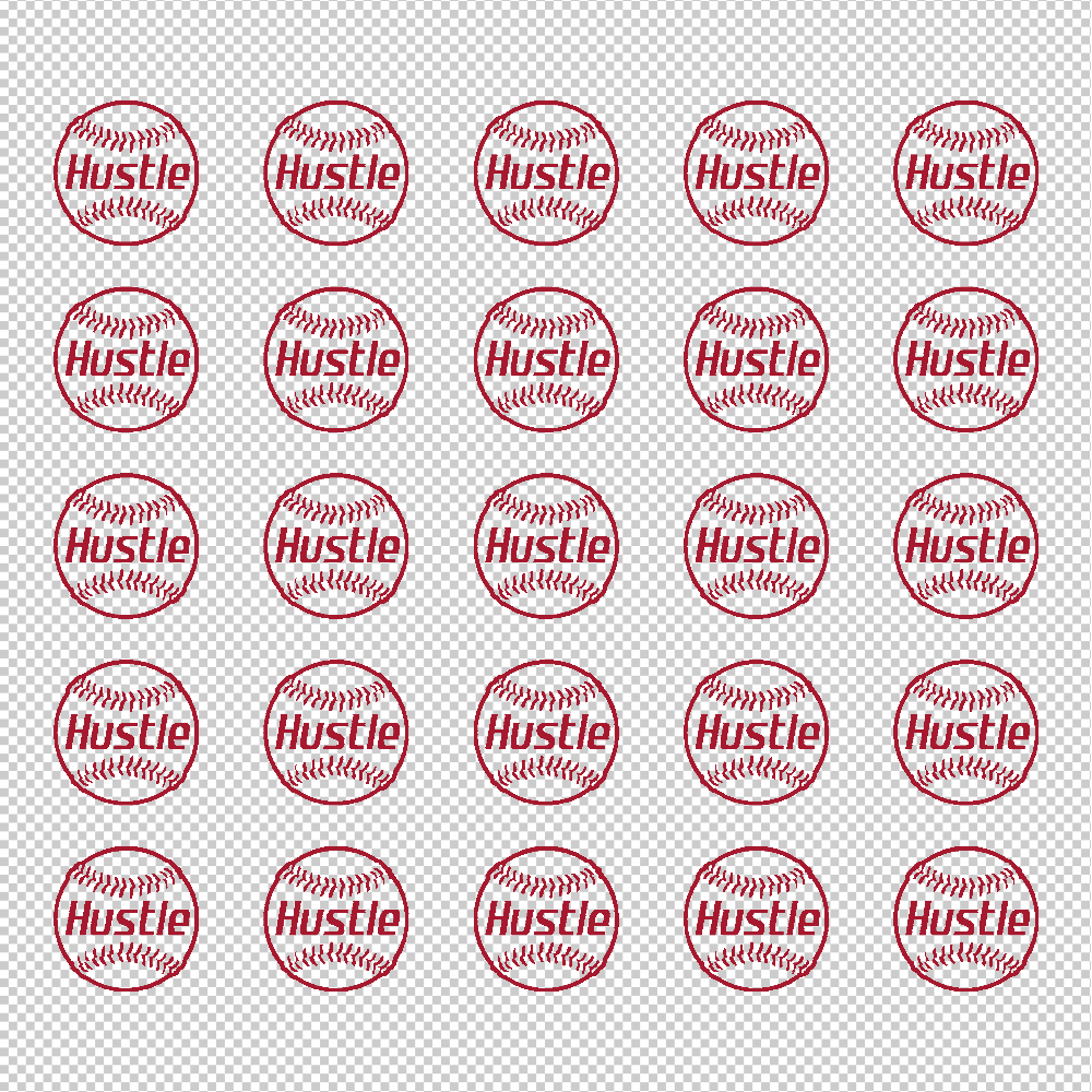 Baseball Award Decals, ¾”