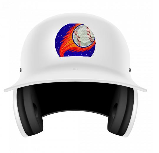 Batter's Helmet Decals