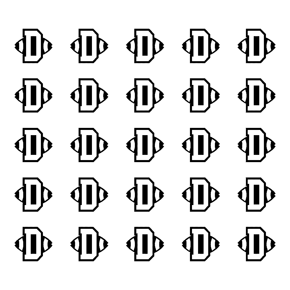 Football Award Decals, 1½"