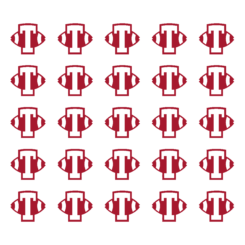 Football Award Decals, ¾”