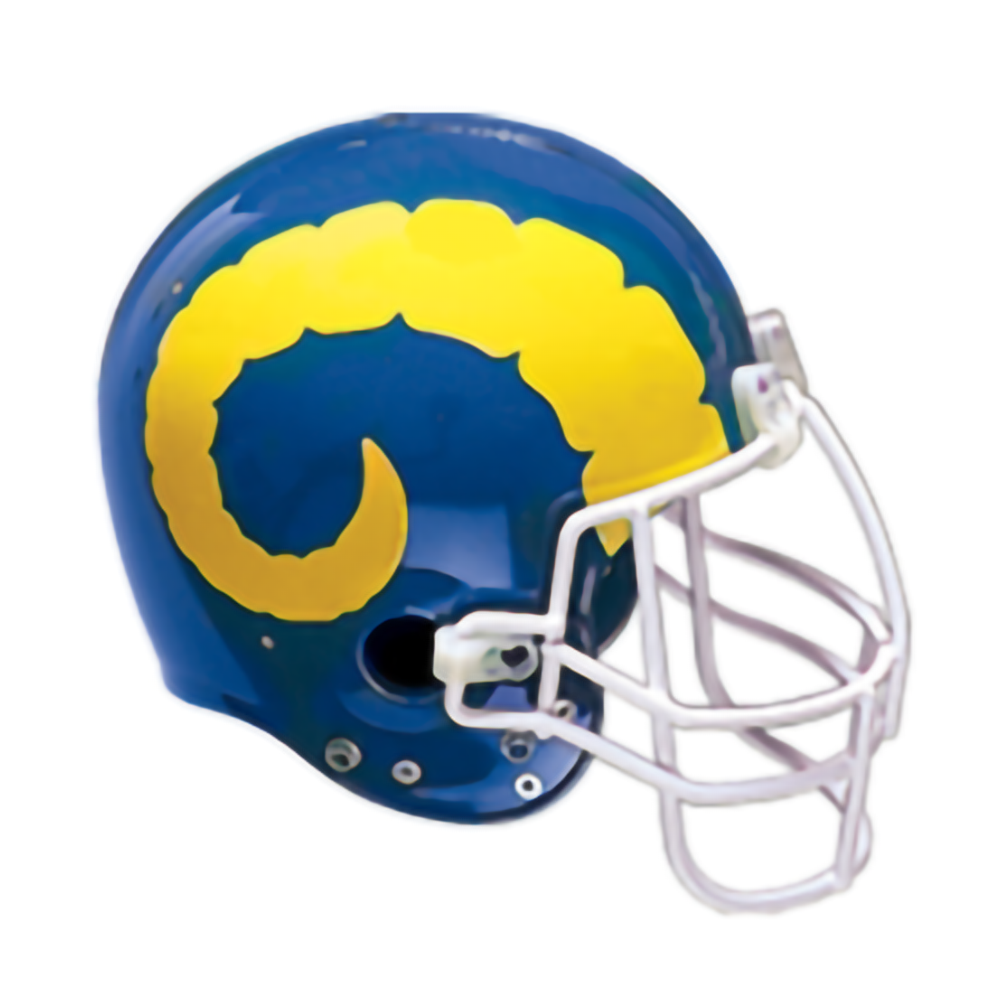 Cut-to-Shape Helmet Decal Ram Horns