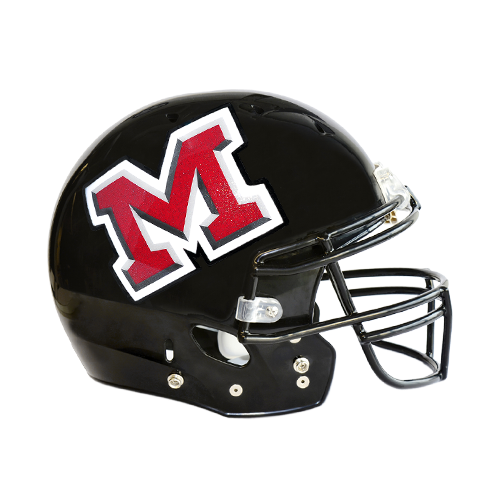 Metallic Flake Helmet Decals