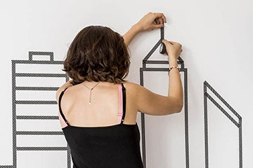 removing vinyl stickers painted wall