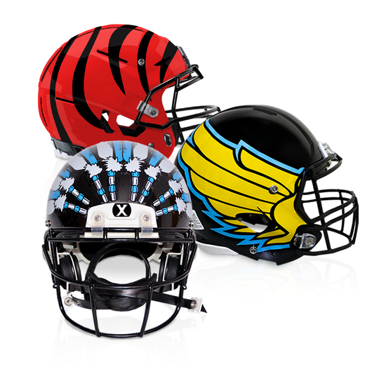 Football Helmet Decals