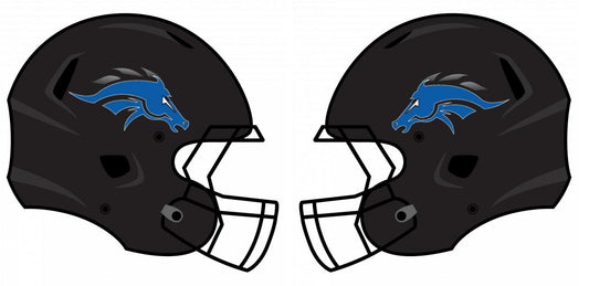 Chrome Helmet Decals