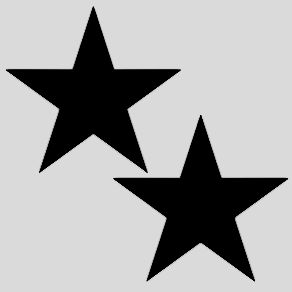Cut-to-Shape Helmet Decal Shapes
