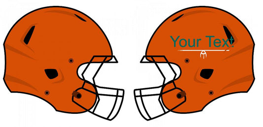 Chrome Extreme Oversized Helmet Decals