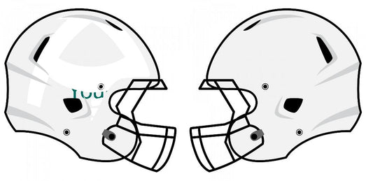 Chrome Extreme Oversized Helmet Decals