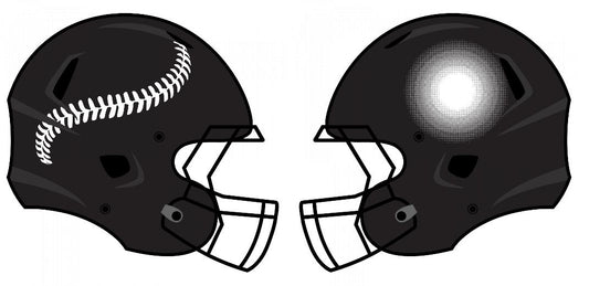 Chrome Extreme Oversized Helmet Decals