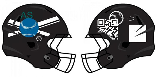 Chrome Extreme Oversized Helmet Decals