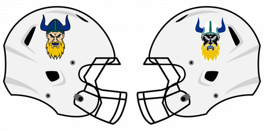 Chrome Helmet Decals