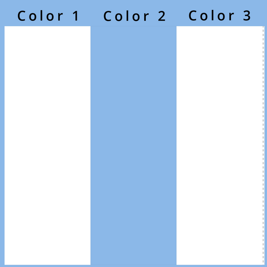 Multi-Color Helmet Stripes