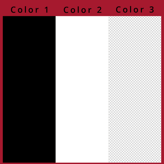 Multi-Color Helmet Stripes