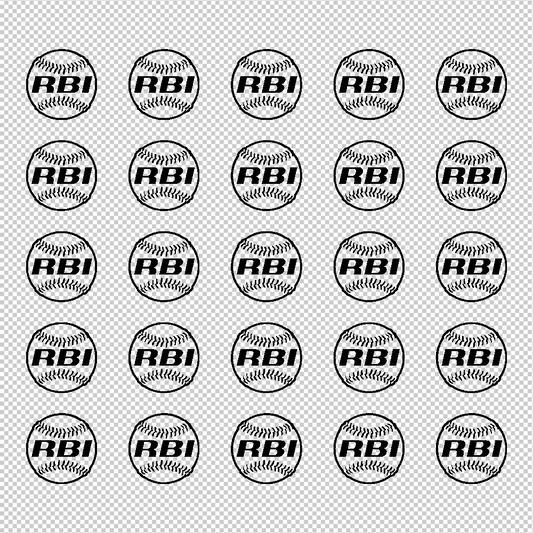 Baseball Award Decals
