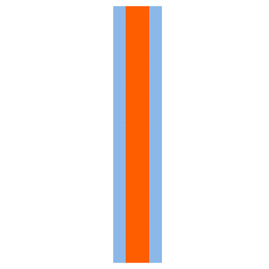 Multi-Color Helmet Stripes