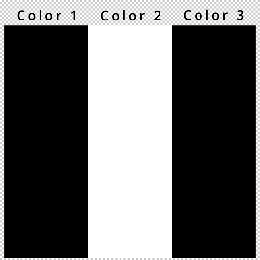 Multi-Color Helmet Stripes