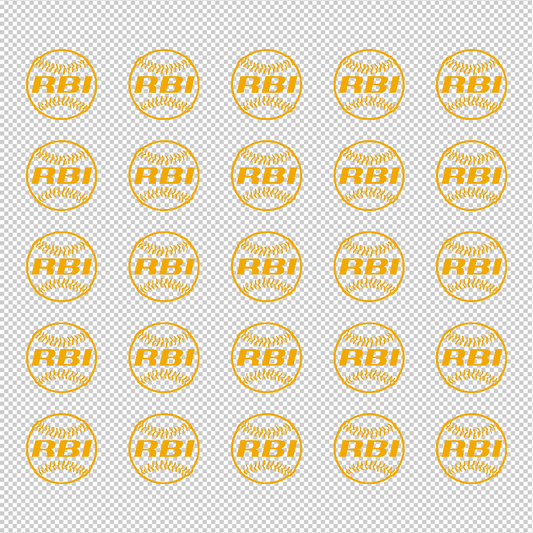 Baseball Award Decals
