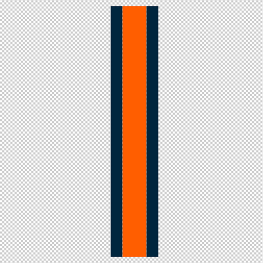 Multi-Color Helmet Stripes