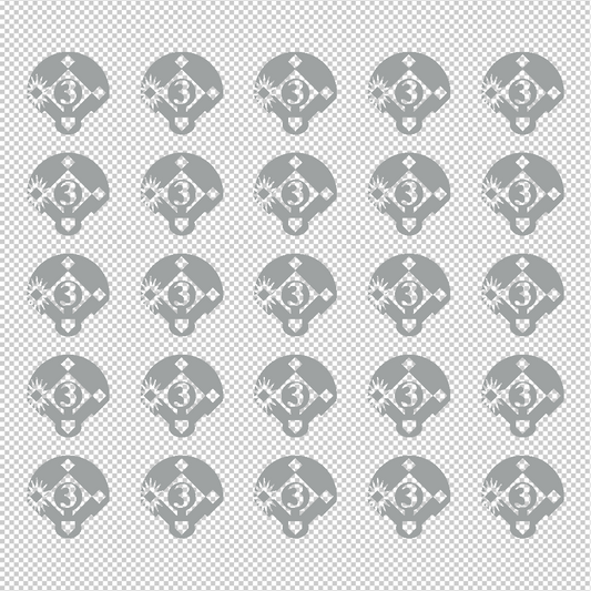 Baseball Award Decals