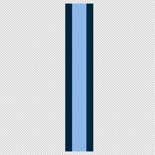Multi-Color Helmet Stripes