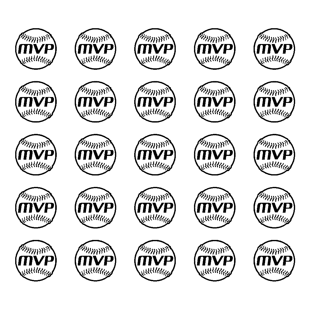 Baseball Award Decals