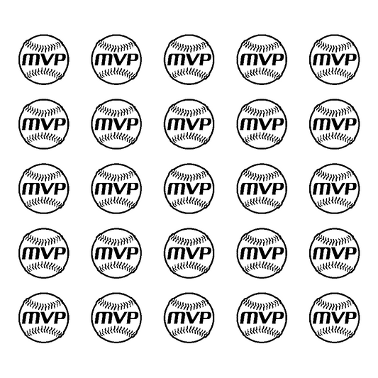 Baseball Award Decals