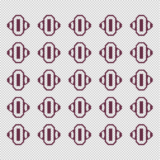 Football Award Decals