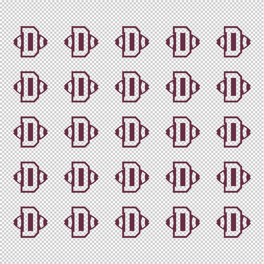 Football Award Decals