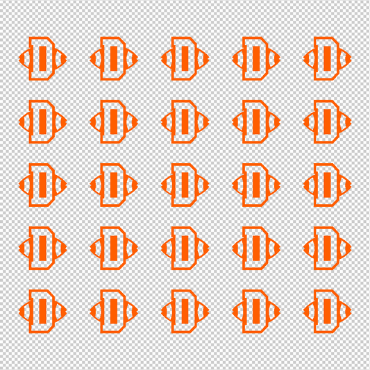 Football Award Decals