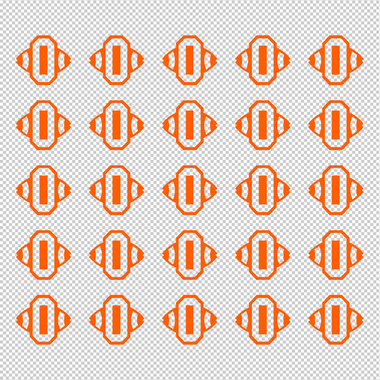 Football Award Decals