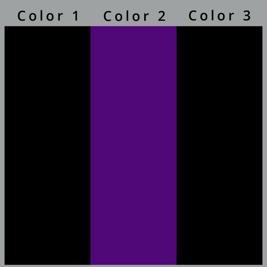 Multi-Color Helmet Stripes