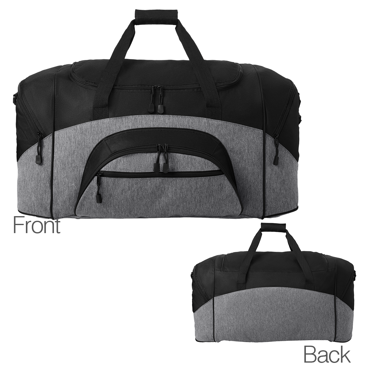 Heather Grey / Black