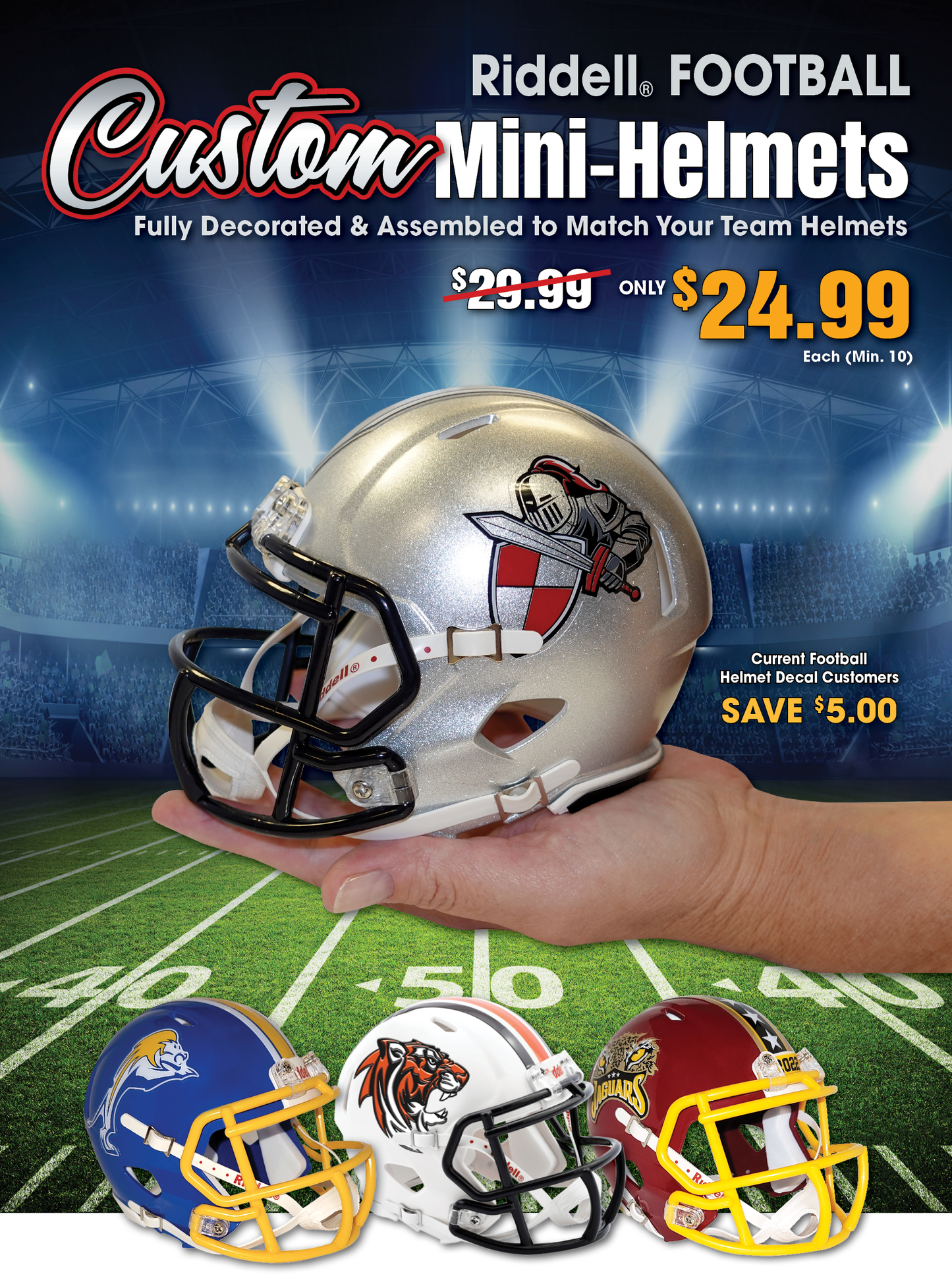 Football Mini Helmets