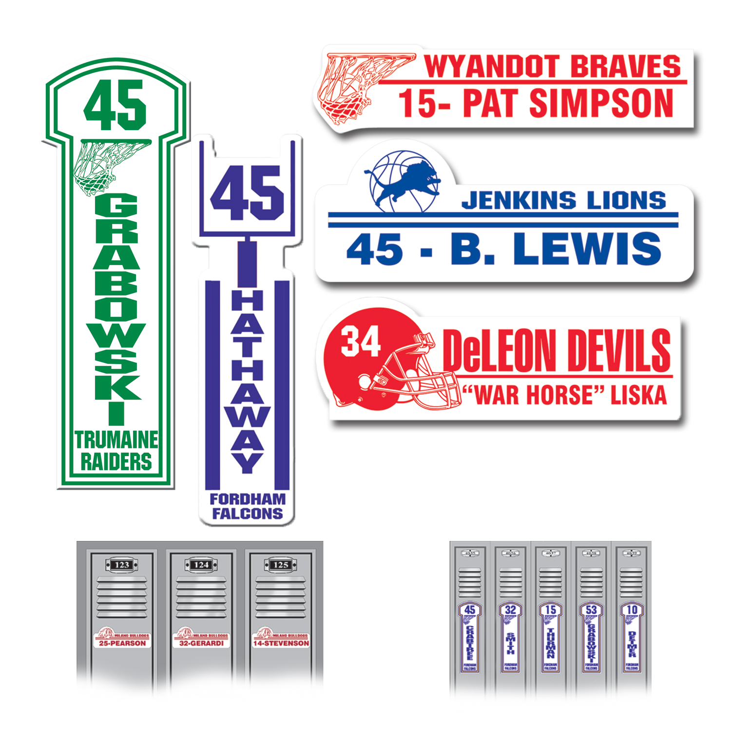 Locker Sticker