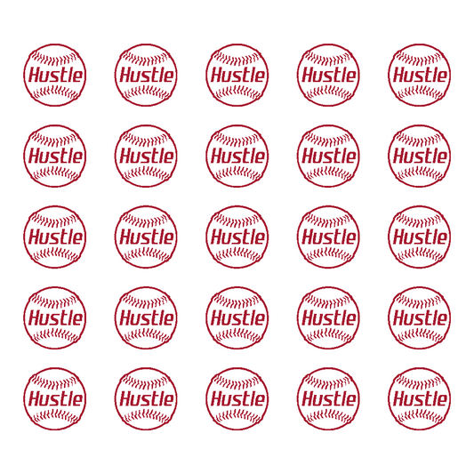 Baseball Award Decals, ¾”