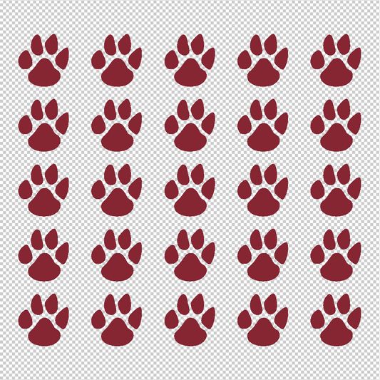 Mascot Award Decals, ¾”