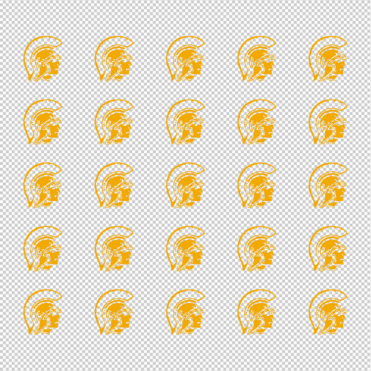 Mascot Award Decals, ¾”
