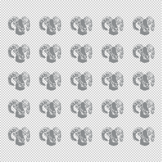 Mascot Award Decals, ¾”
