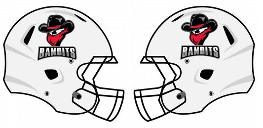 Chrome Helmet Decals