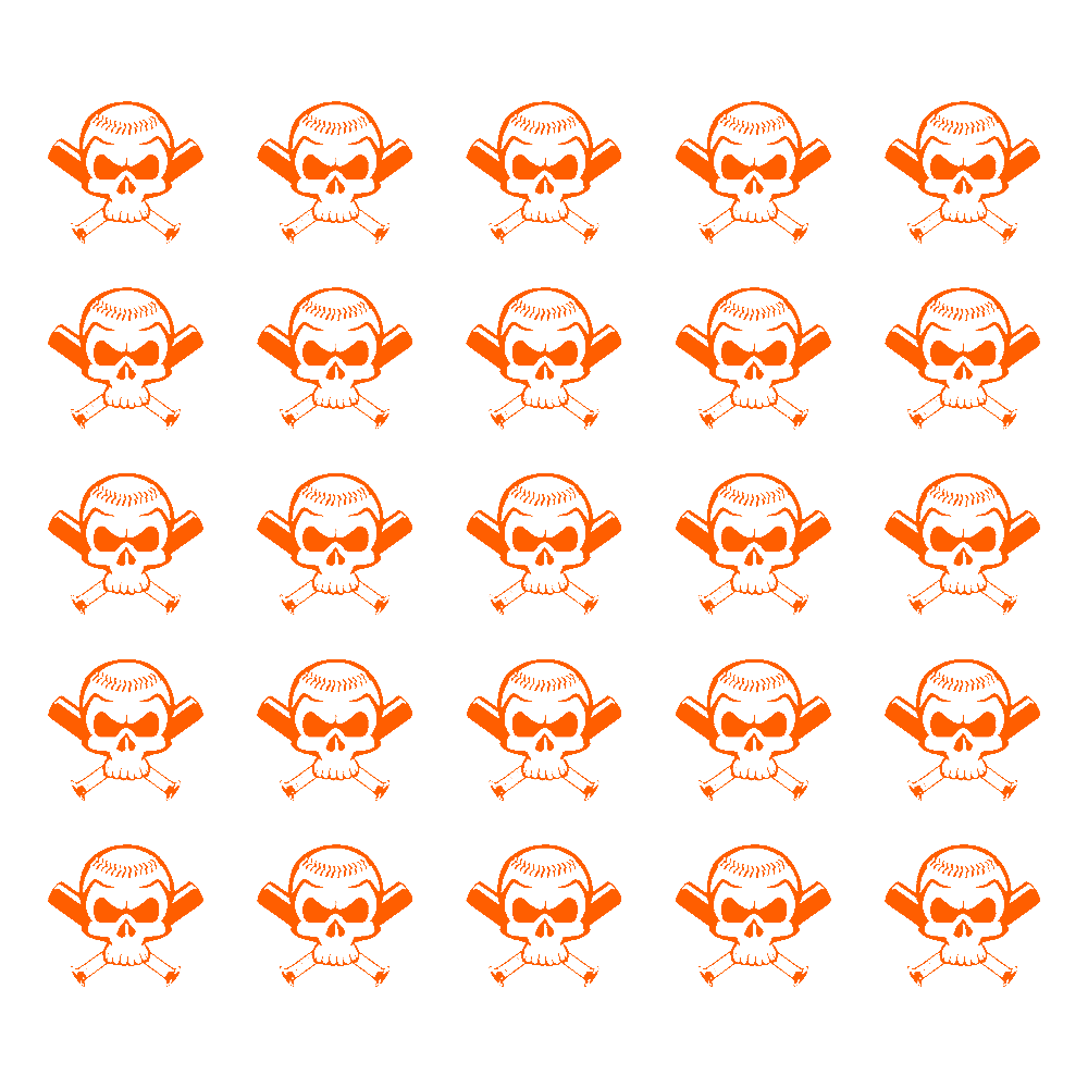 Baseball Award Decals, ¾”