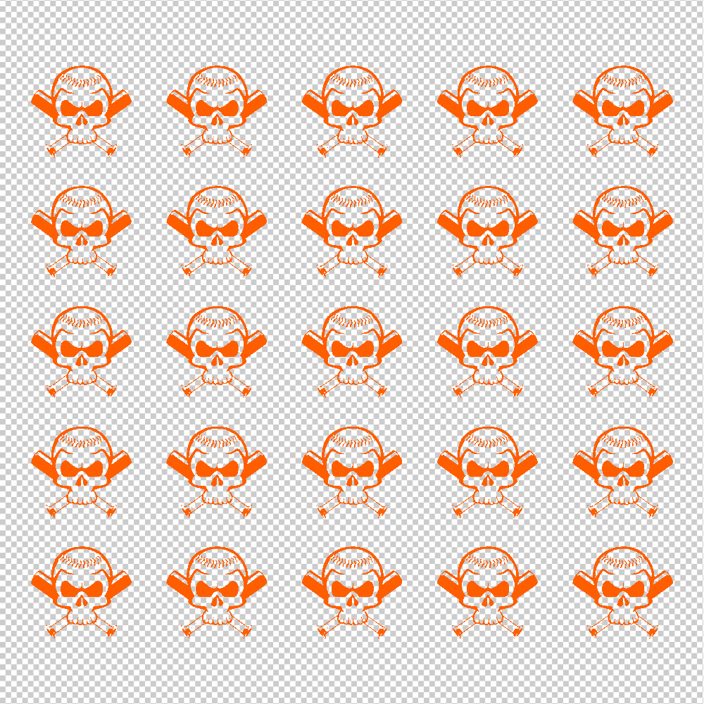 Baseball Award Decals, ¾”
