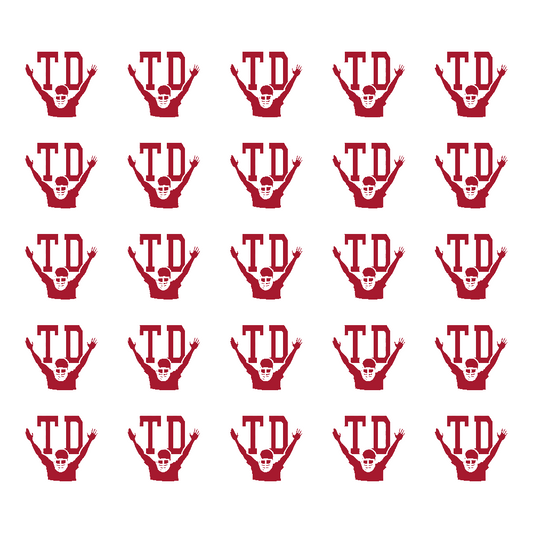 Football Award Decals, ¾”