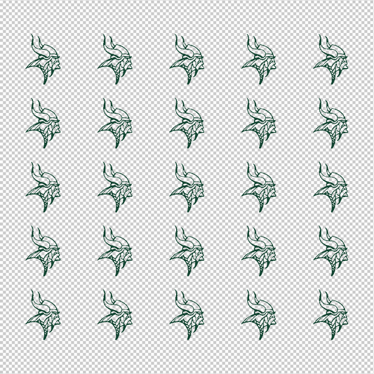 Mascot Award Decals, ¾”