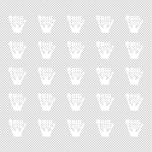 Football Award Decals, ¾”