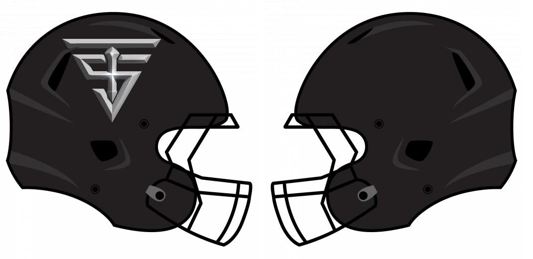 Chrome Helmet Decals